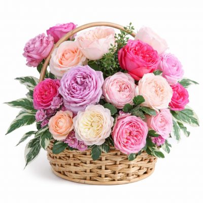 Корзина с цветами «Цветочный баллад»